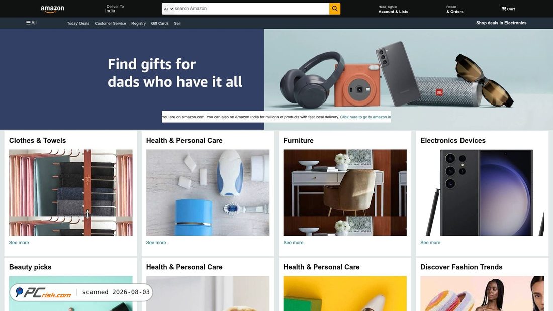 Screenshot of amazon-clone-khaki-beta.vercel.app