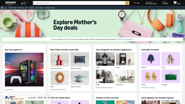 amazon-clone-silk-alpha.vercel.app screenshot