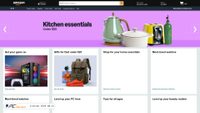Zrzut ekranu amazon-landing-page-umber.vercel.app