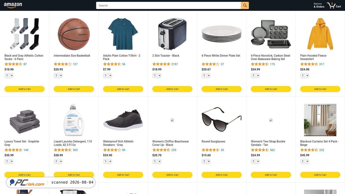 Screenshot of amazon-project-theta.vercel.app