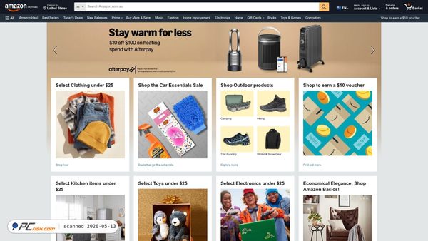 amazon.com.au screenshot