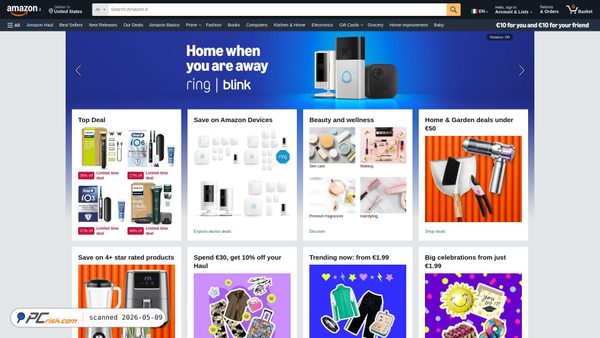 amazon.it screenshot