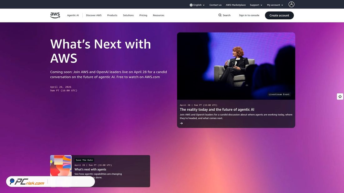Screenshot von amazonaws.com