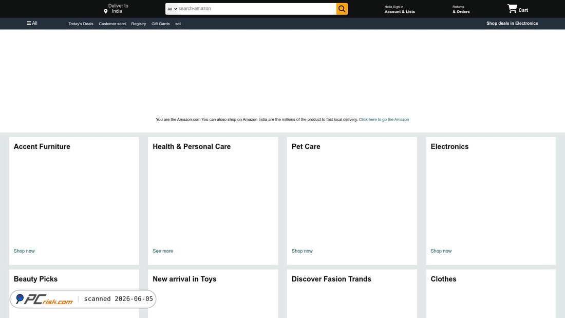 Screenshot of amazonwebclone-alpha.vercel.app