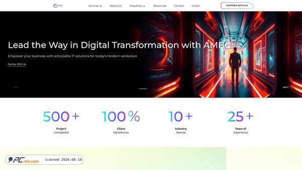 ambctechnologies.com screenshot