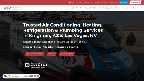 ambientedge.com screenshot