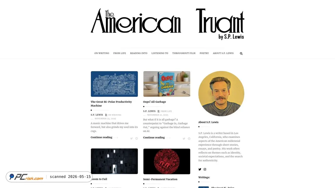 Screenshot of americantruant.com
