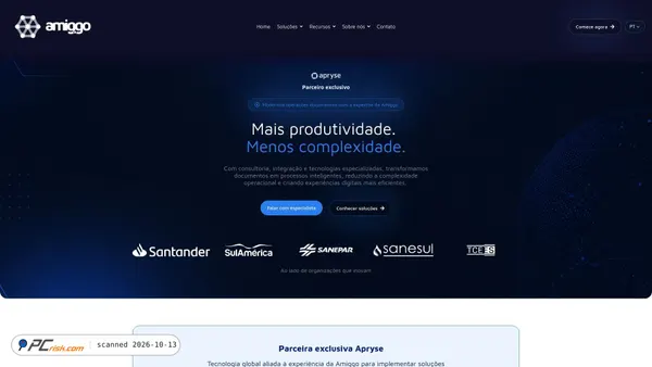 amiggo.com screenshot