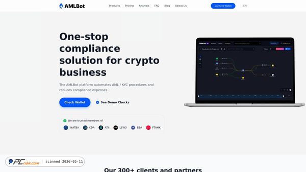 aml-tokenbot.org screenshot