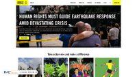 amnesty.org screenshot