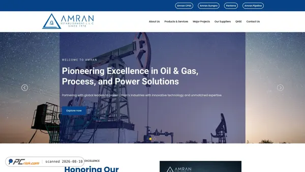 amranest.com screenshot