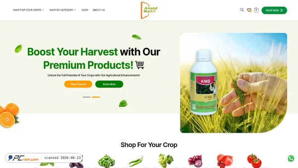 anandmart.in screenshot