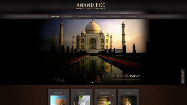 Captura de ecrã de anandpkc.com