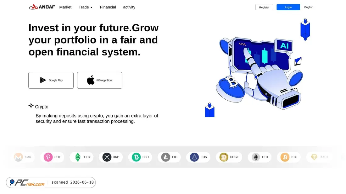 Screenshot of andafpro.net