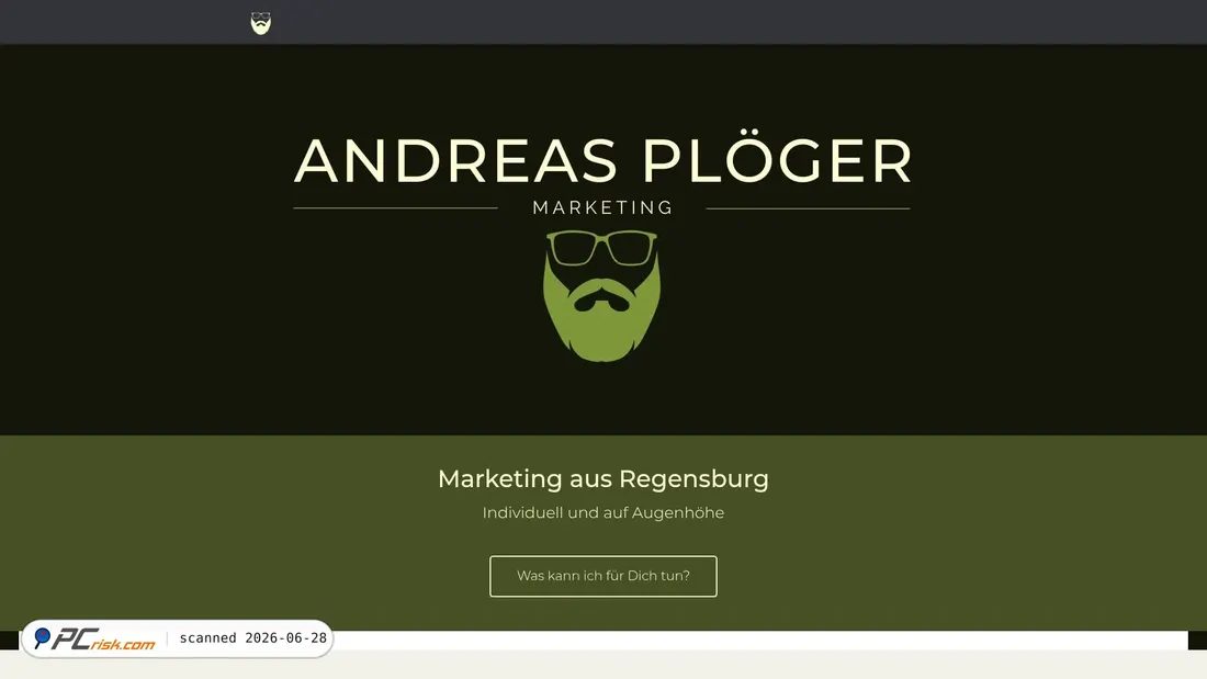 Screenshot of andreas-ploeger-marketing.de