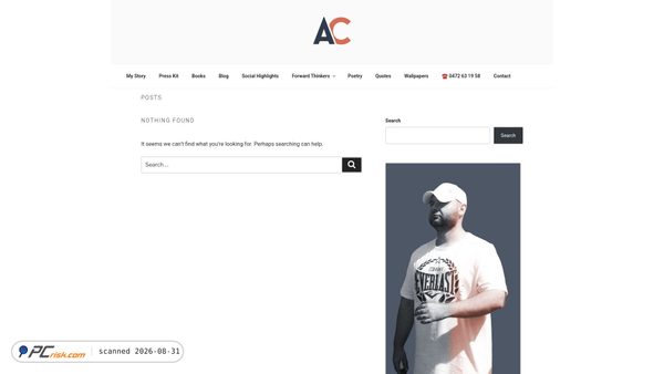 andreascy.com Screenshot