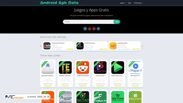 androidapkdata.org Screenshot