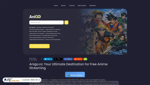 anigo.ro screenshot