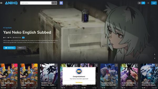 Screenshot van anihq.cc