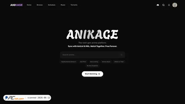 anikage.cc screenshot