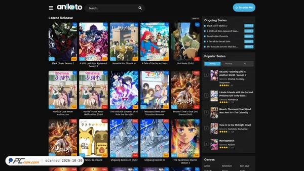 Captura de anikoto.com.co