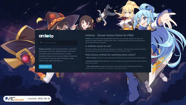 anikoto.me screenshot