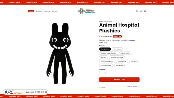 animalhospitalshop.com screenshot