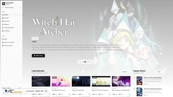 anime.nexus screenshot