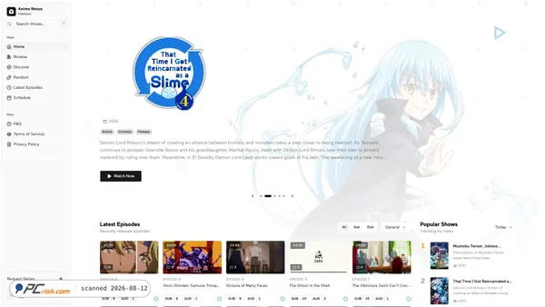 anime.nexus screenshot