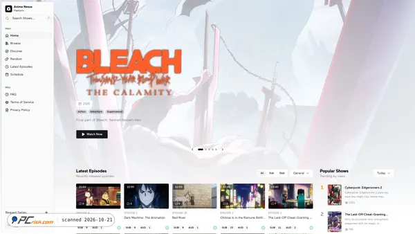 anime.nexus Screenshot