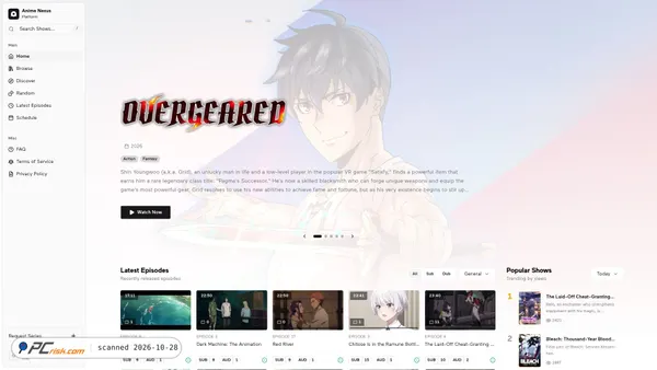 anime.nexus Screenshot