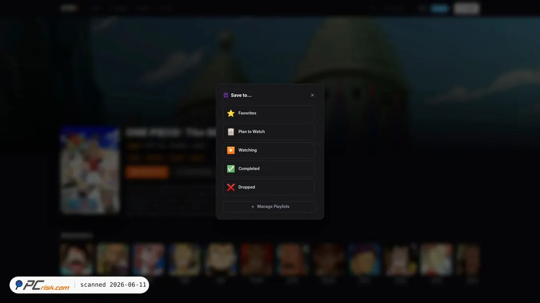Screenshot of anime.streamxtv.tech