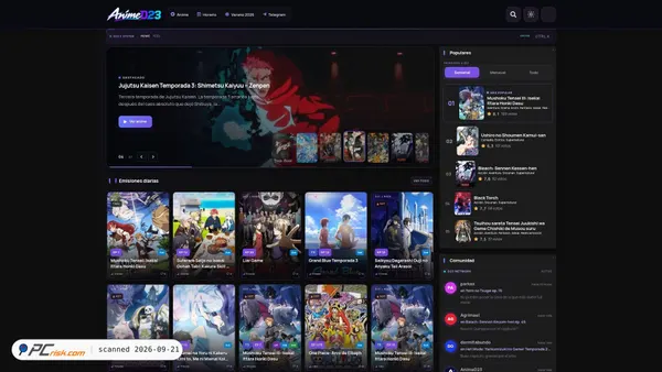 Captura de animed23.com