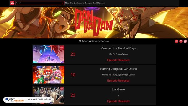 Screenshot van animeheaven.me