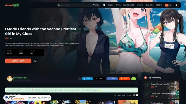 Captura de animekai.be