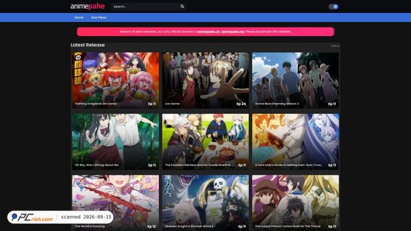 animepahe.ng screenshot