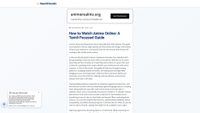 animerealms.org screenshot