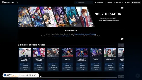 animes-sama.fr screenshot