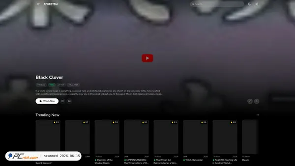 animetsu.bz screenshot