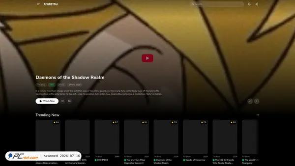 animetsu.net screenshot