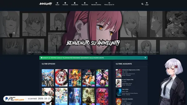 Captura de animeunity.co