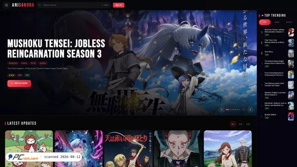anisakura.xyz screenshot