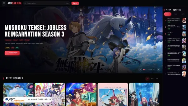 anisakura.xyz screenshot