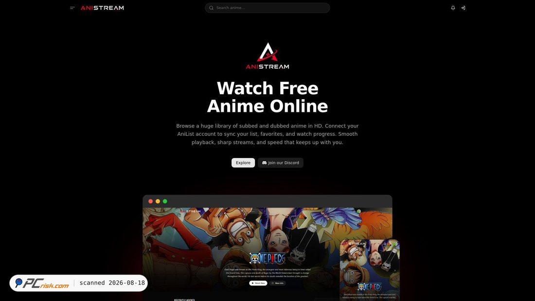 Zrzut ekranu anistream.one