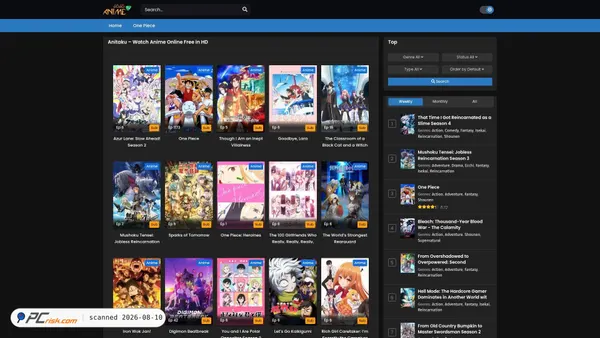 anitaku.io screenshot