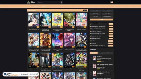 aniwatch.ca screenshot