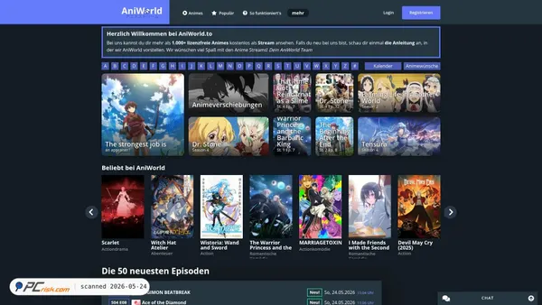 aniworld.to screenshot