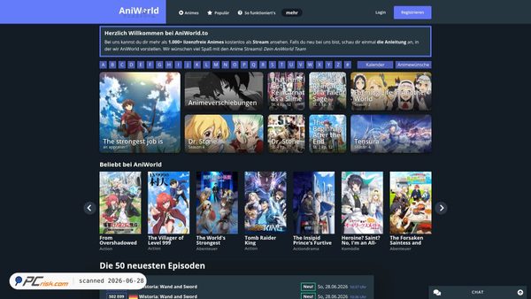 aniworld.to screenshot