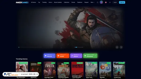 ankergames.net screenshot