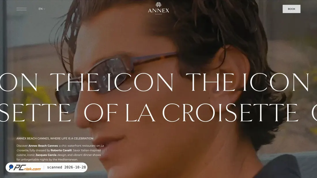 Screenshot von annexbeach.com